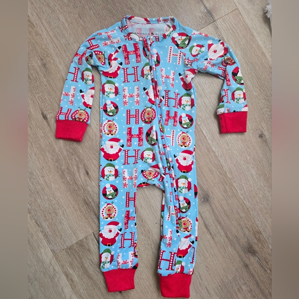 Amanda Blu Christmas Baby Zippy 0-3 Months